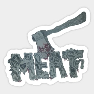 Meat Is Murder Sticker